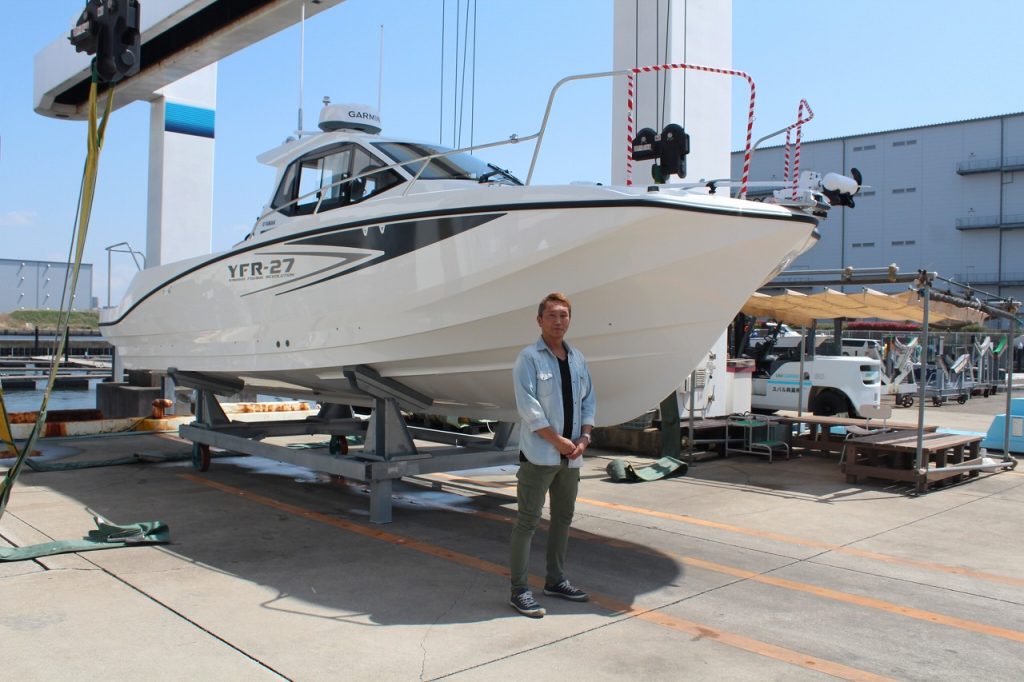 進水おめでとうございます。